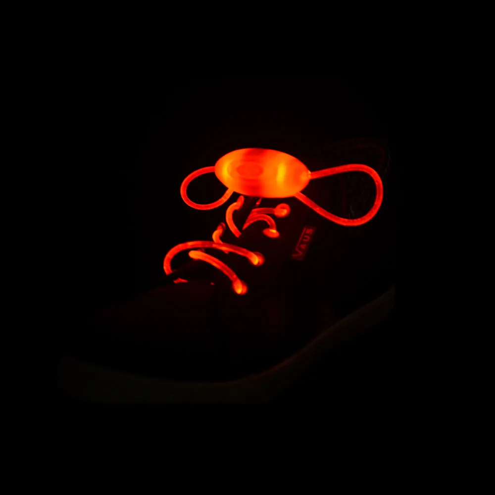 2 Pairs Novelty Luminous Shoelaces Light Up Shoestring Glowing Led Shoe Laces