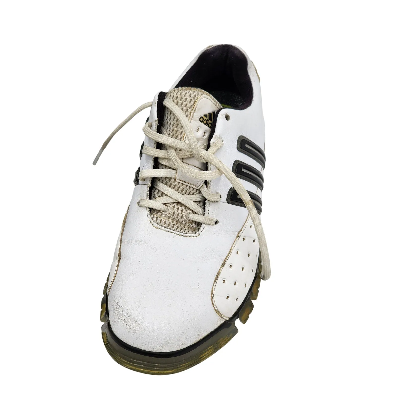 Adidas Shoes adiPRENE Traxion Golf Shoes Mens 8 White Black Spikeless Gripzone