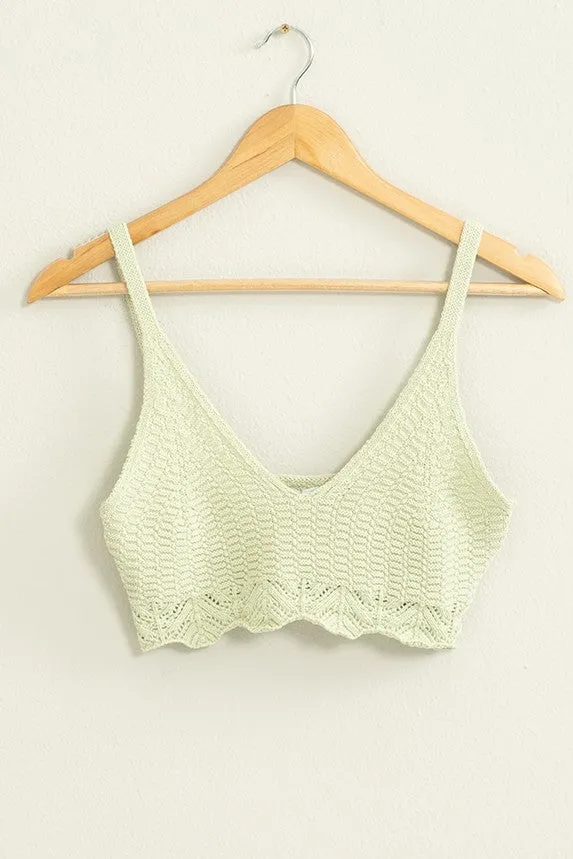 Alley Knit Crop Top