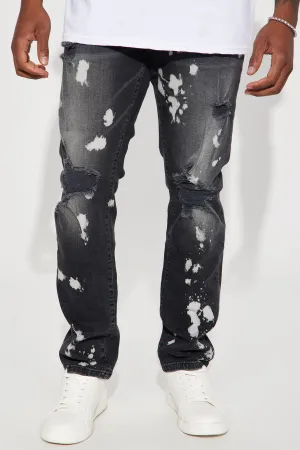 Alley Way Slim Jeans - Black Wash