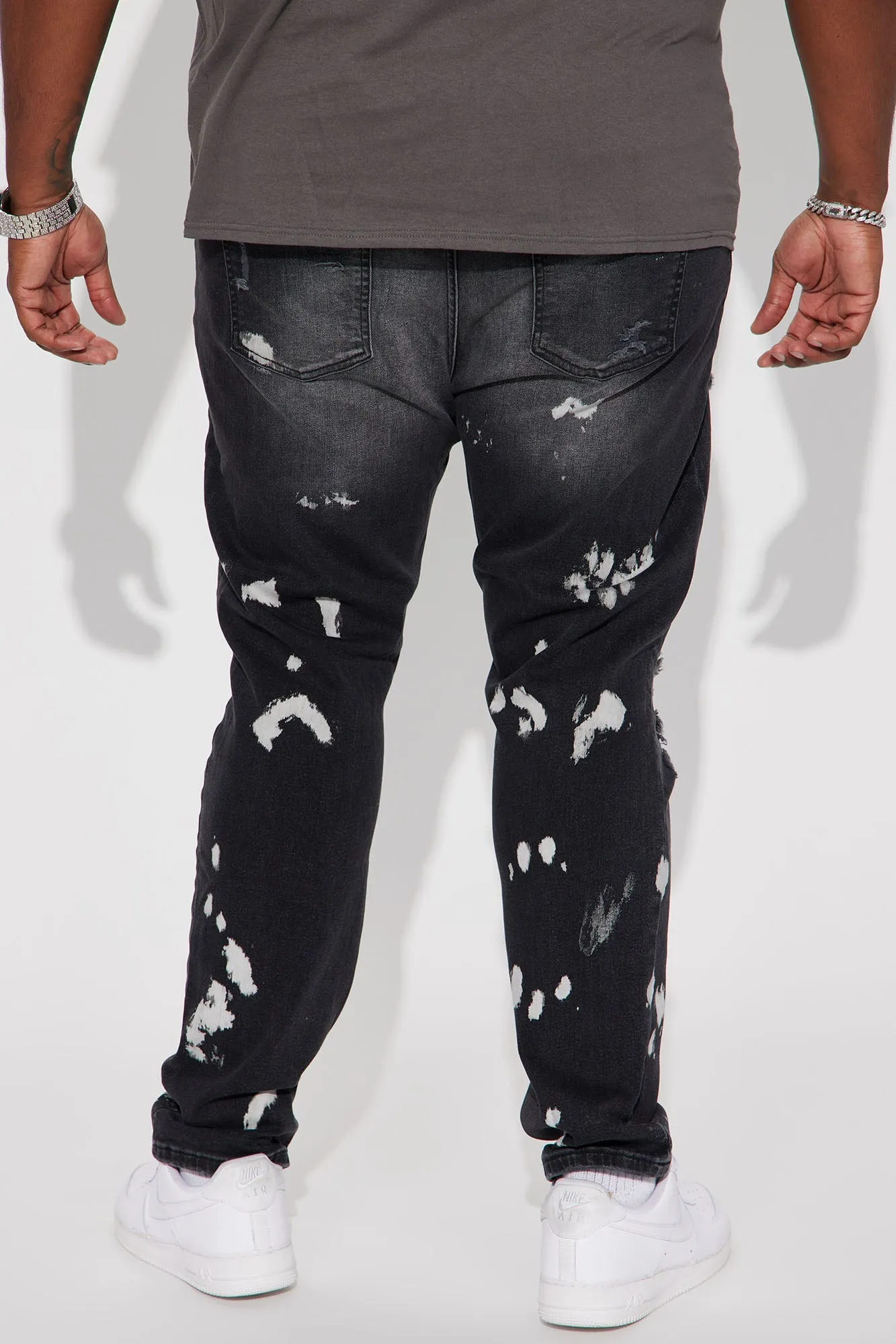 Alley Way Slim Jeans - Black Wash