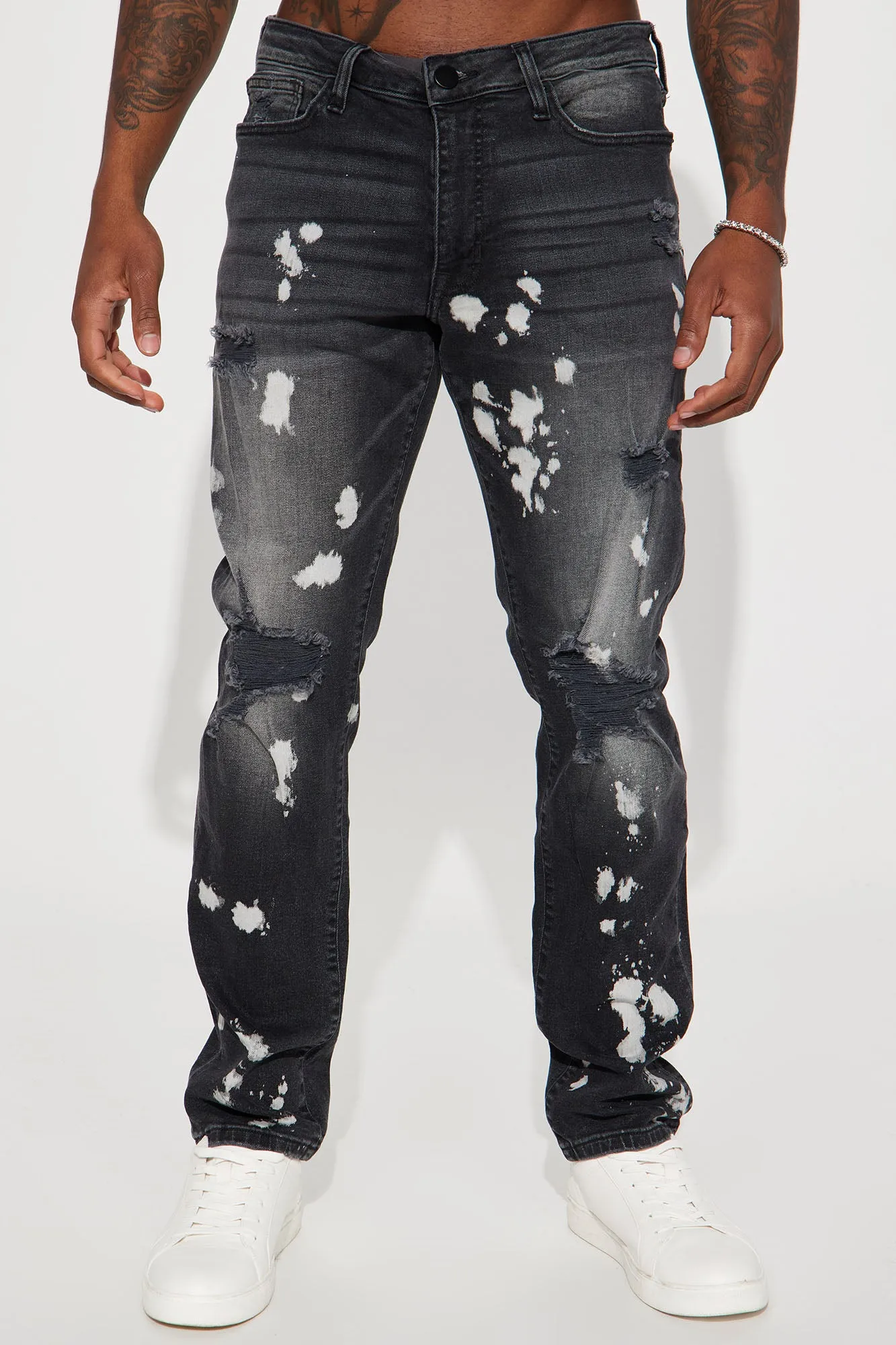 Alley Way Slim Jeans - Black Wash