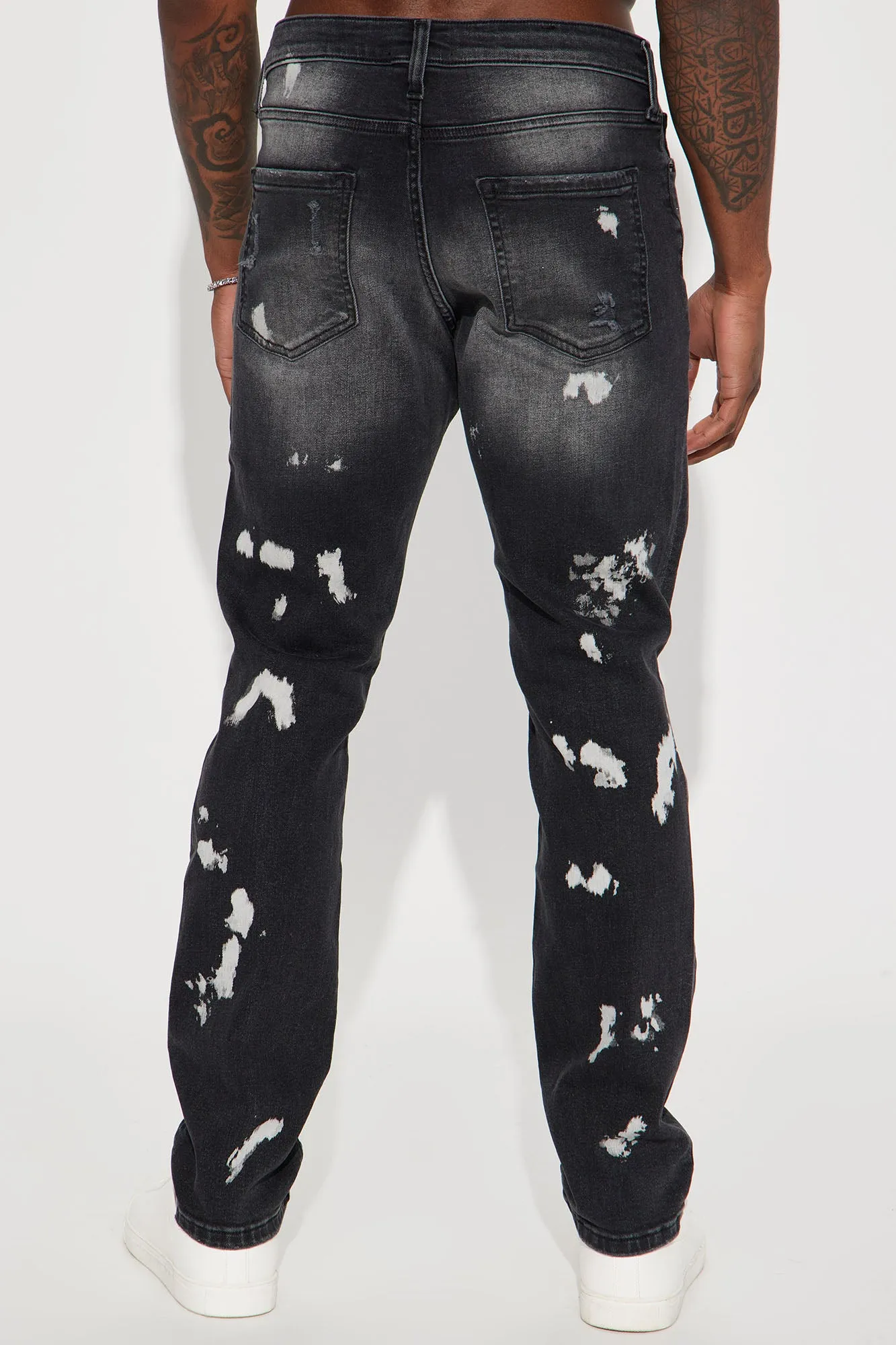 Alley Way Slim Jeans - Black Wash