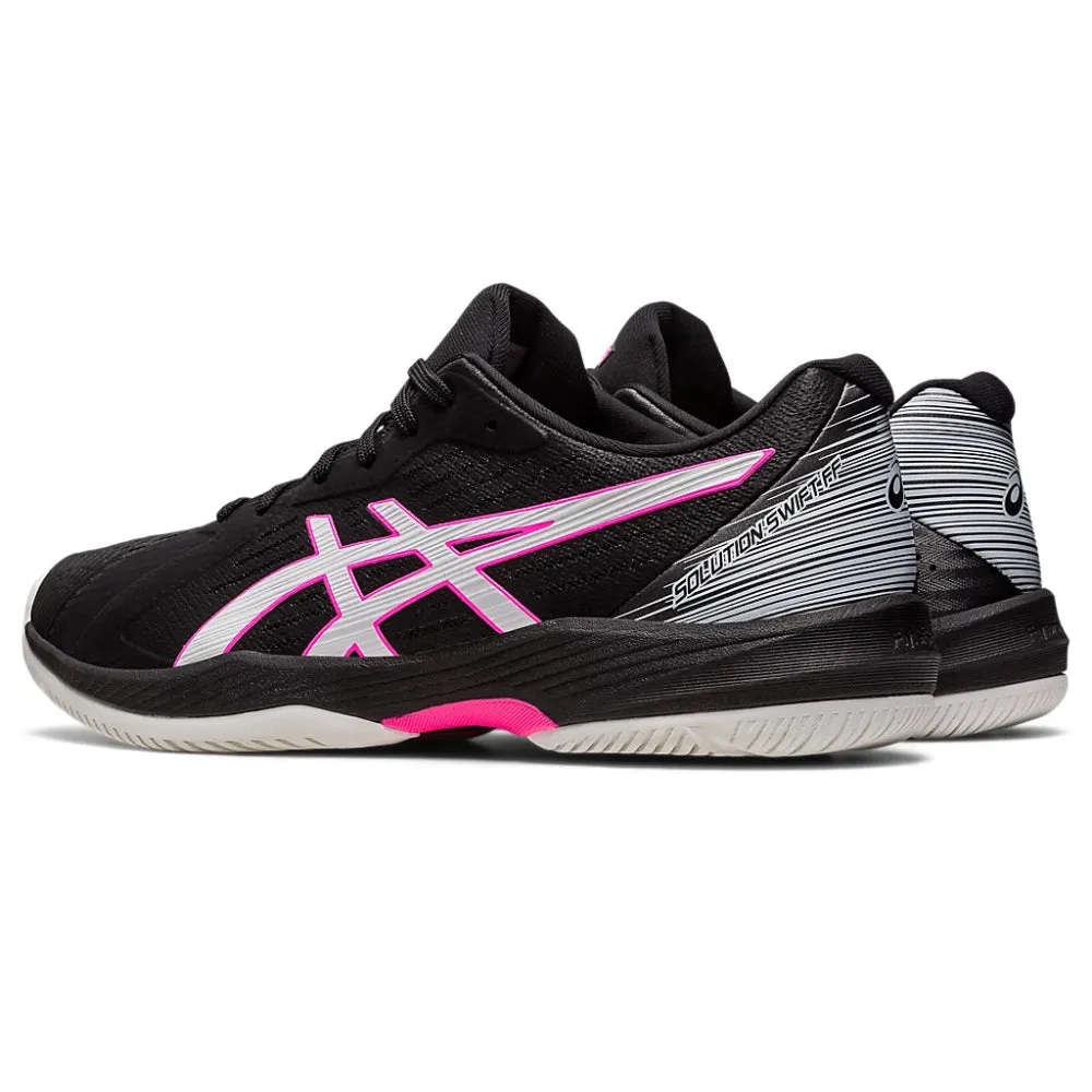 ASICS Men's Solution Swift FF Tennis Shoe (Black/Hot Pink)
