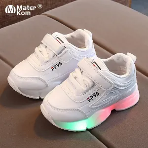 Baby Led Luminous Shoes for Girls Glowing Lighted Shoes