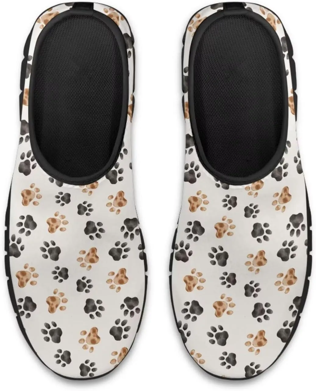 Binienty Printed Slip on Loafers for Women Work Breathable Mesh Barefoot No Laces Running Hiking Tennis Shoe