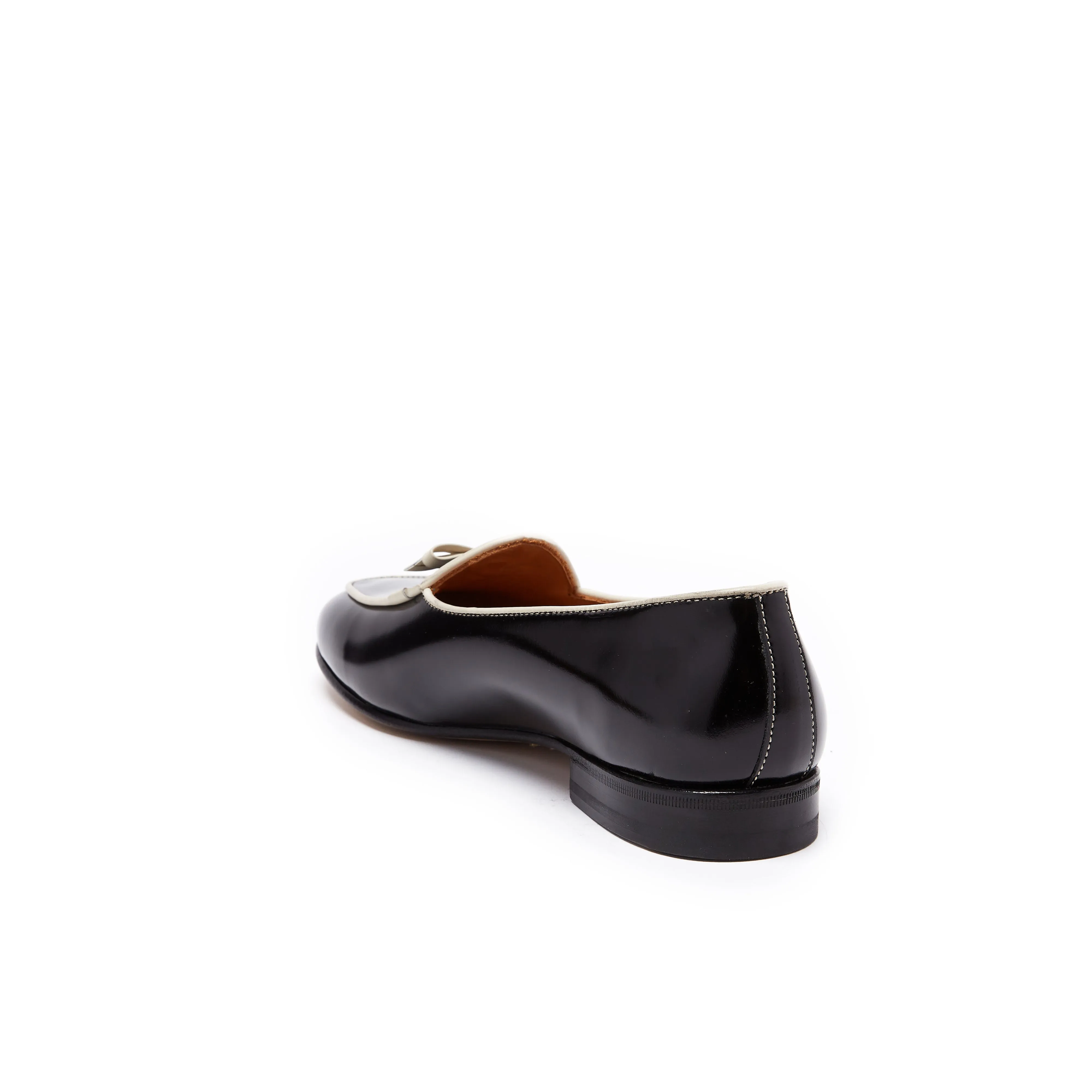 Bow loafer black