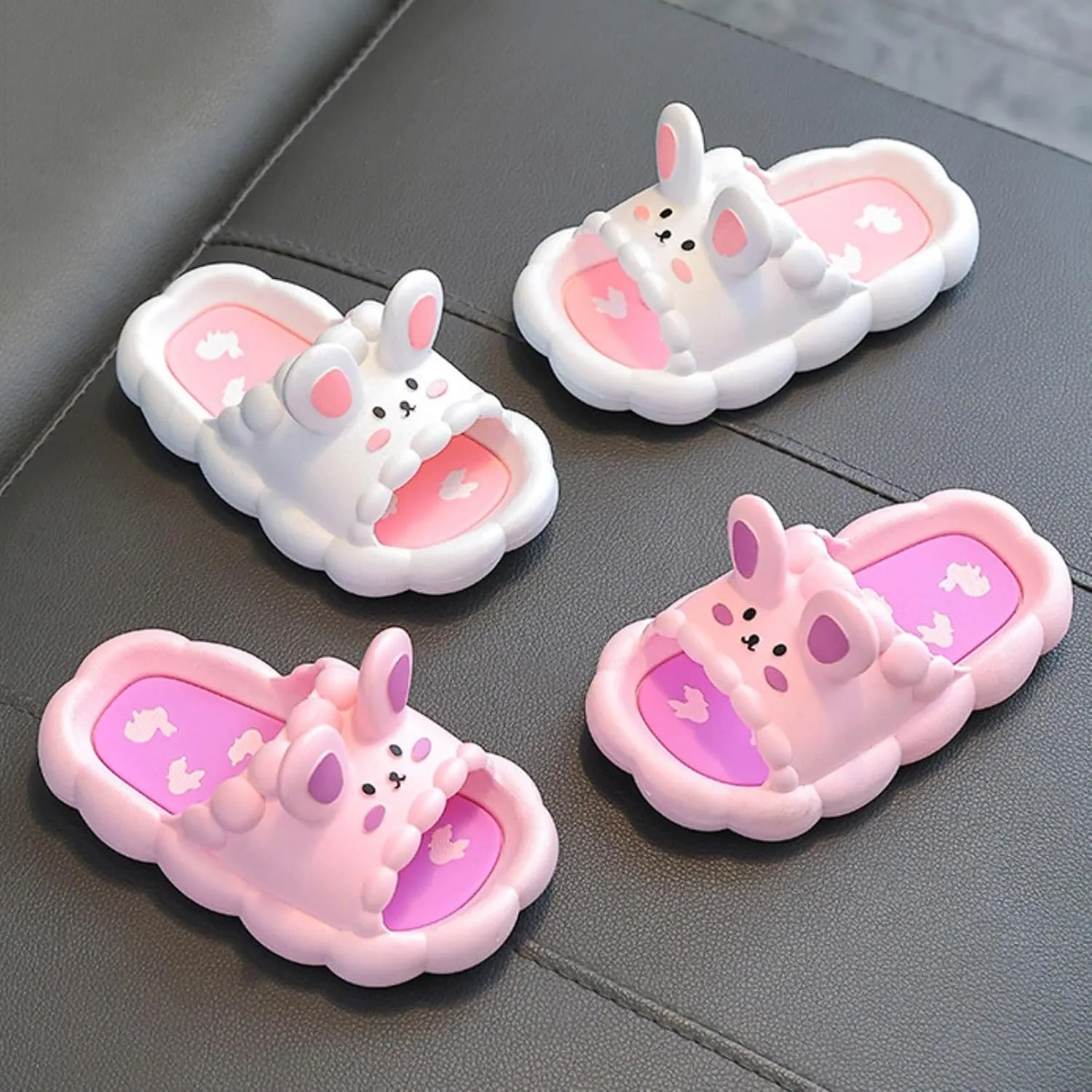 Boys Girls Cartoon Cloud Slippers Toddlers Cute Open Toe Shower Sandals Anti Slip Home Bathing Beach Pool Shoes