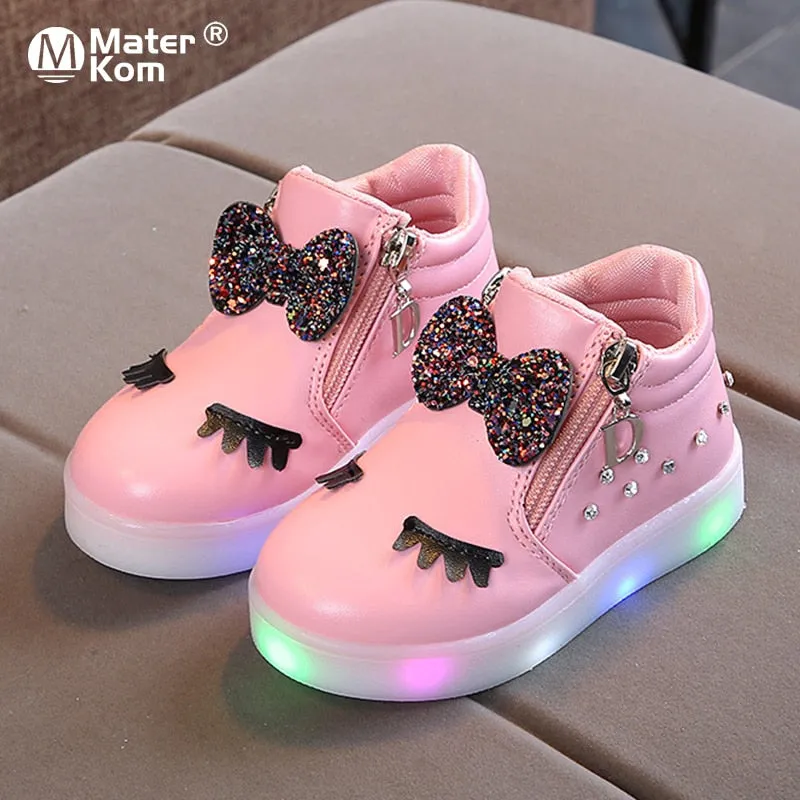 Children Glowing Sneakers Kid  cute shoes