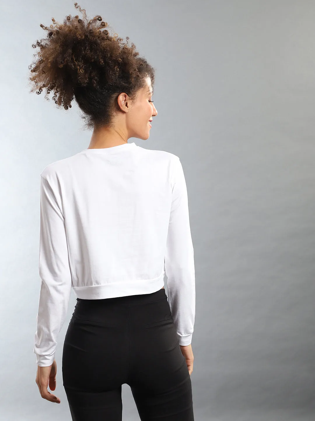 Contrast Horizontal Striped Top