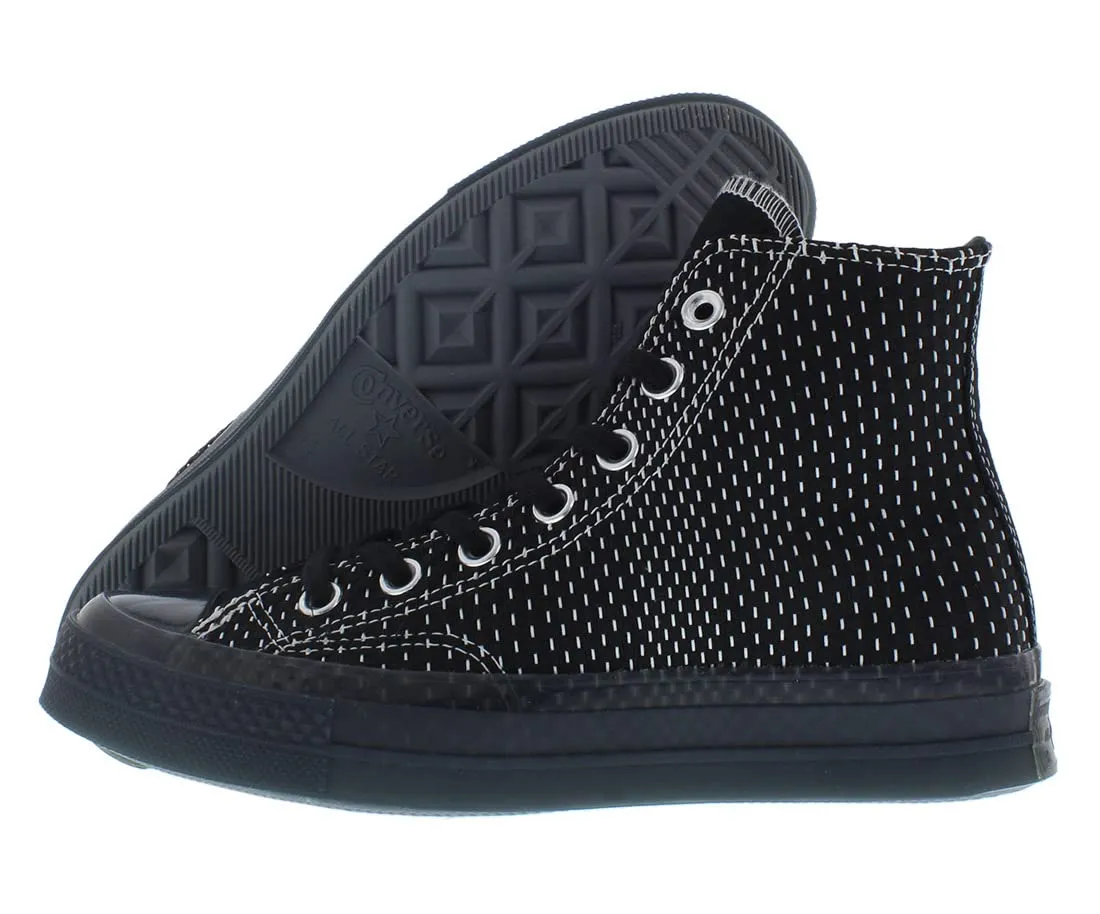 Converse Unisex Chuck Taylor '70 High, Black/White-cool Grey, 10.5 Women/8.5 Men