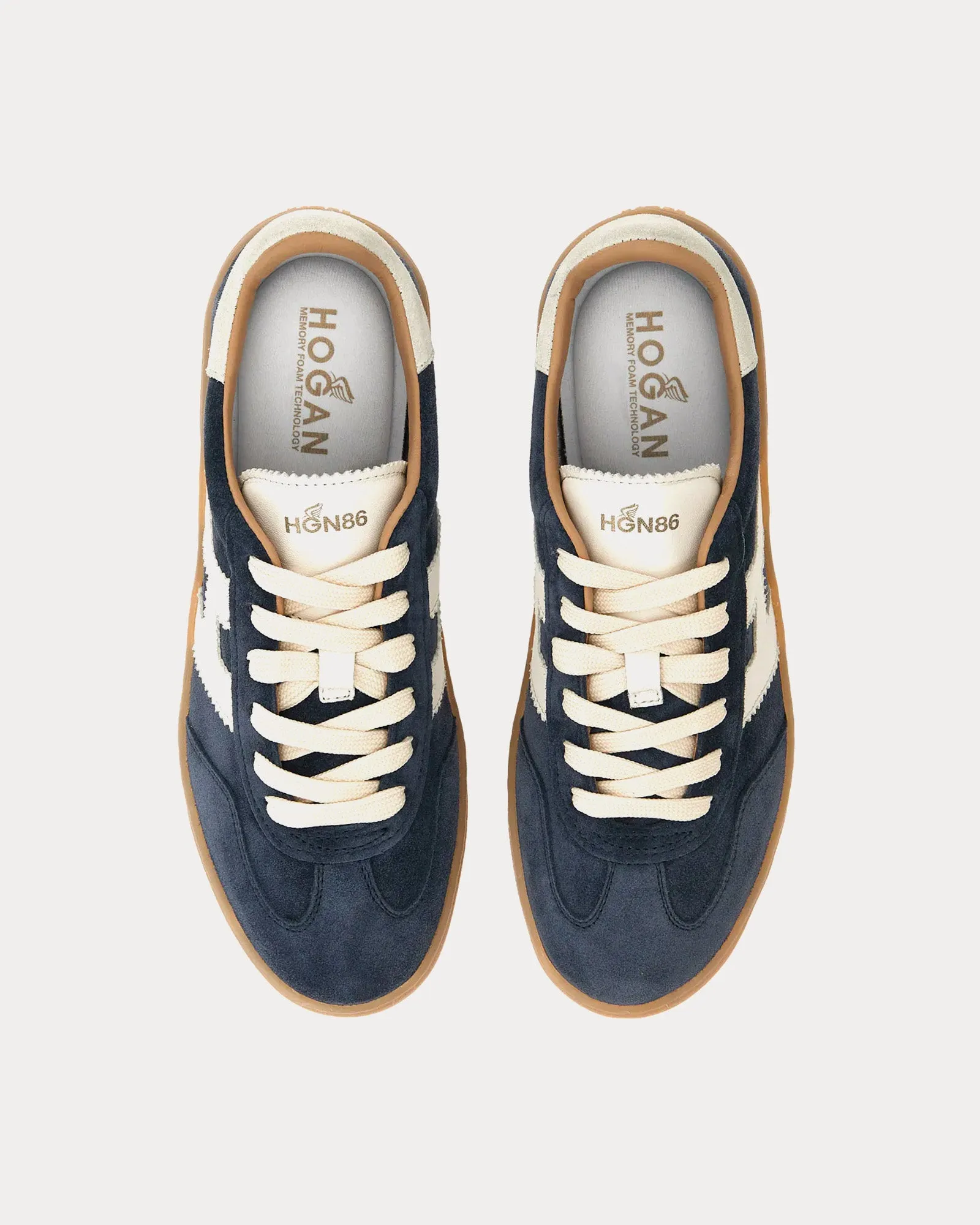 Cool Suede Blue Low Top Sneakers