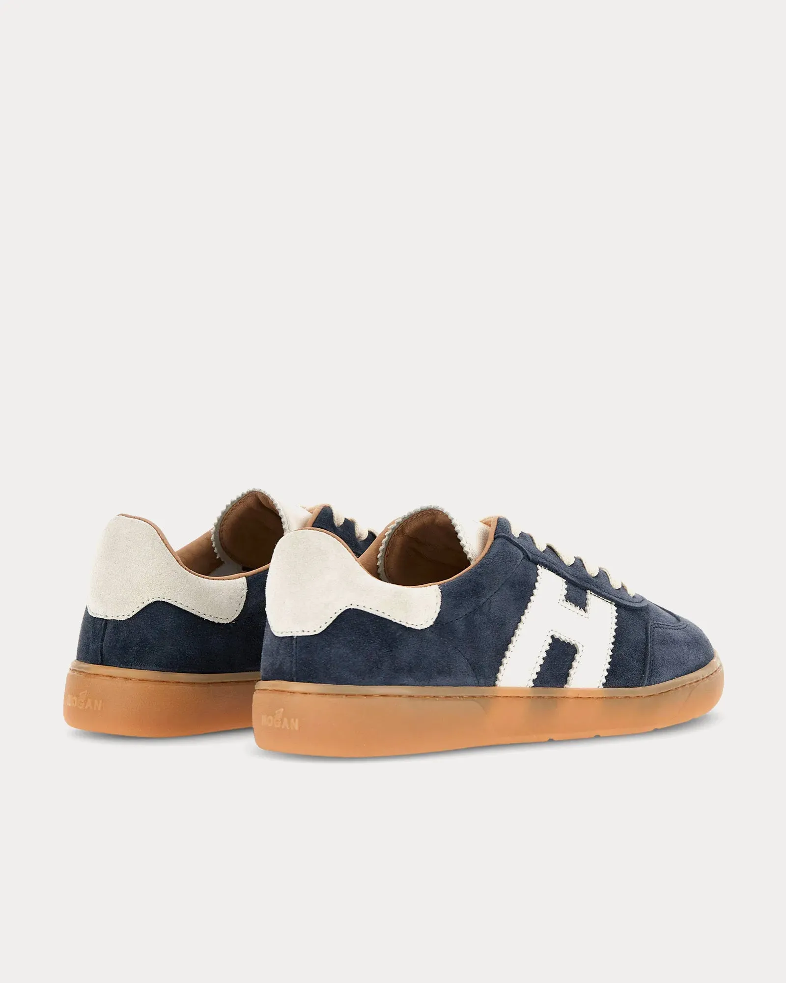 Cool Suede Blue Low Top Sneakers