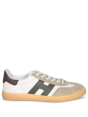 Cool White-Brown Sneakers