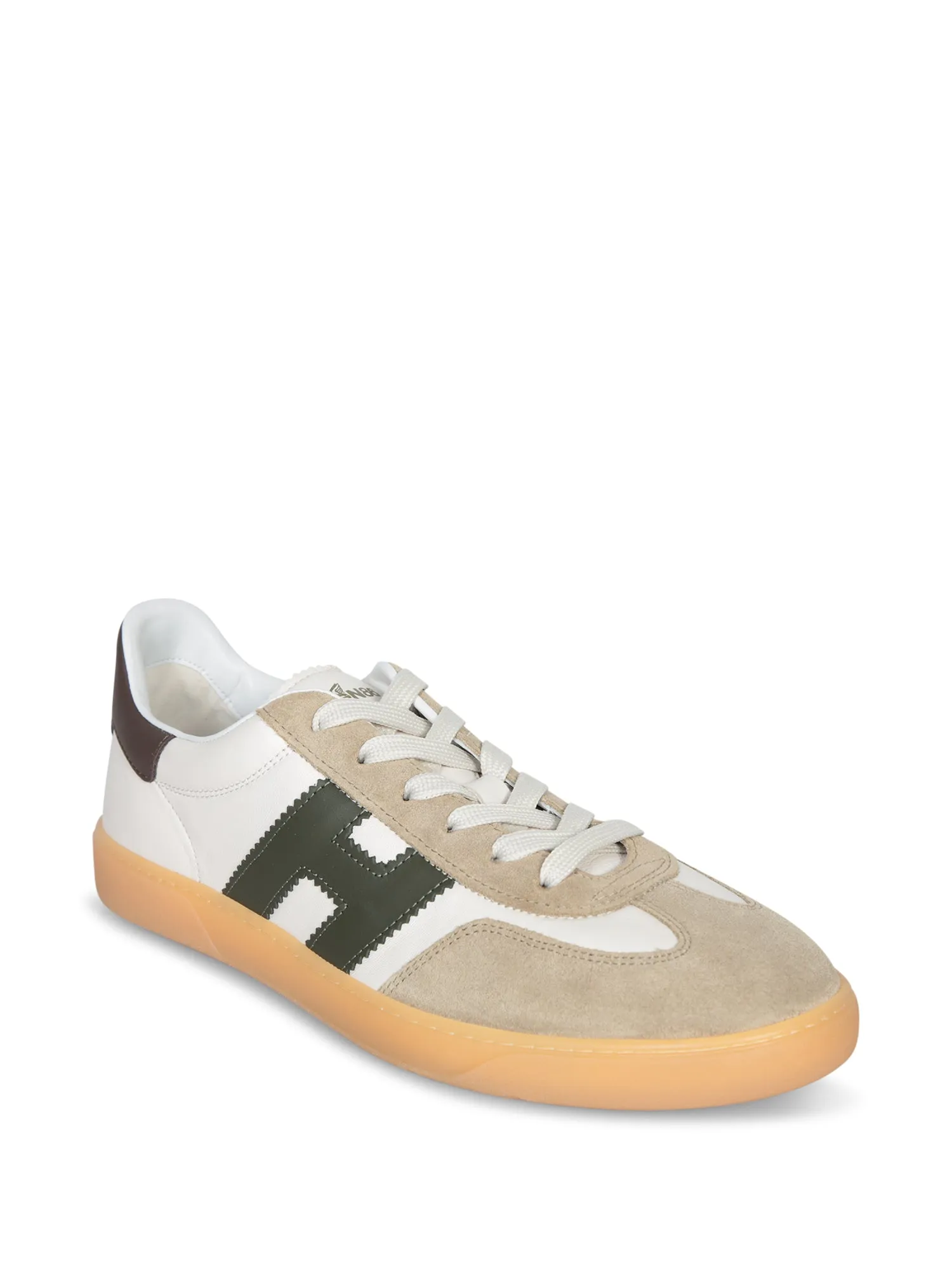 Cool White-Brown Sneakers