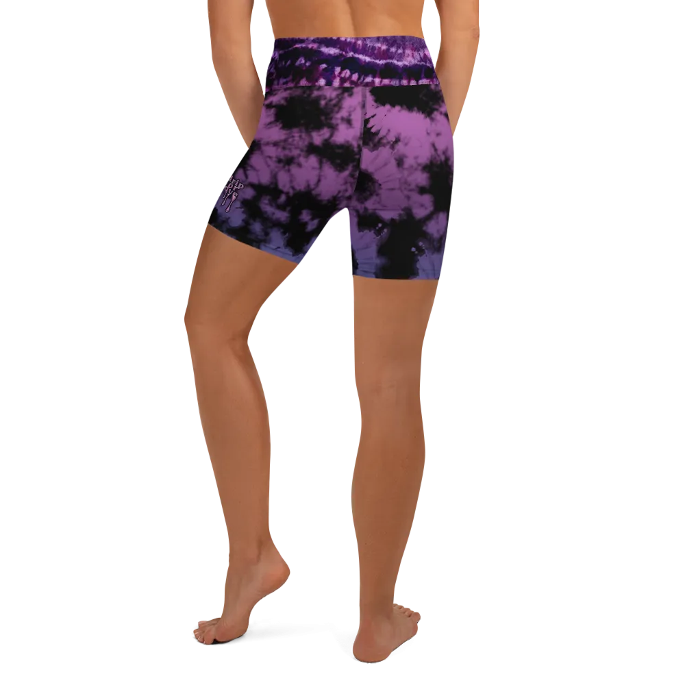 CRXWN | Drip or Dye Max 720 Bubble Pack HER Collection Acid Wash Tye Dye Yoga Shorts
