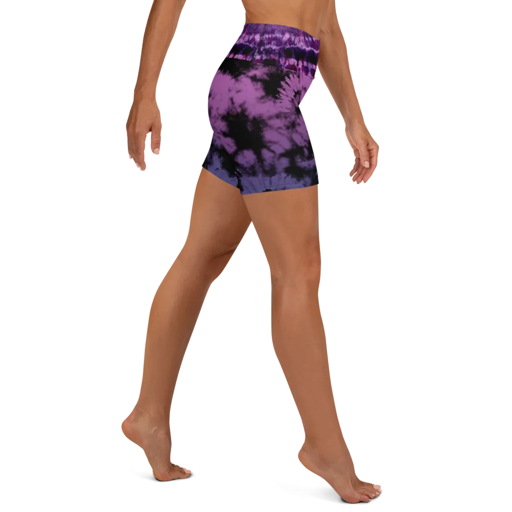 CRXWN | Drip or Dye Max 720 Bubble Pack HER Collection Acid Wash Tye Dye Yoga Shorts