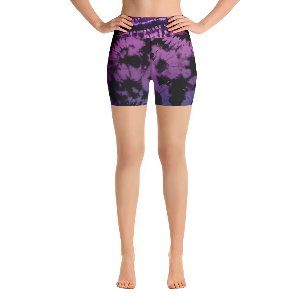 CRXWN | Drip or Dye Max 720 Bubble Pack HER Collection Acid Wash Tye Dye Yoga Shorts