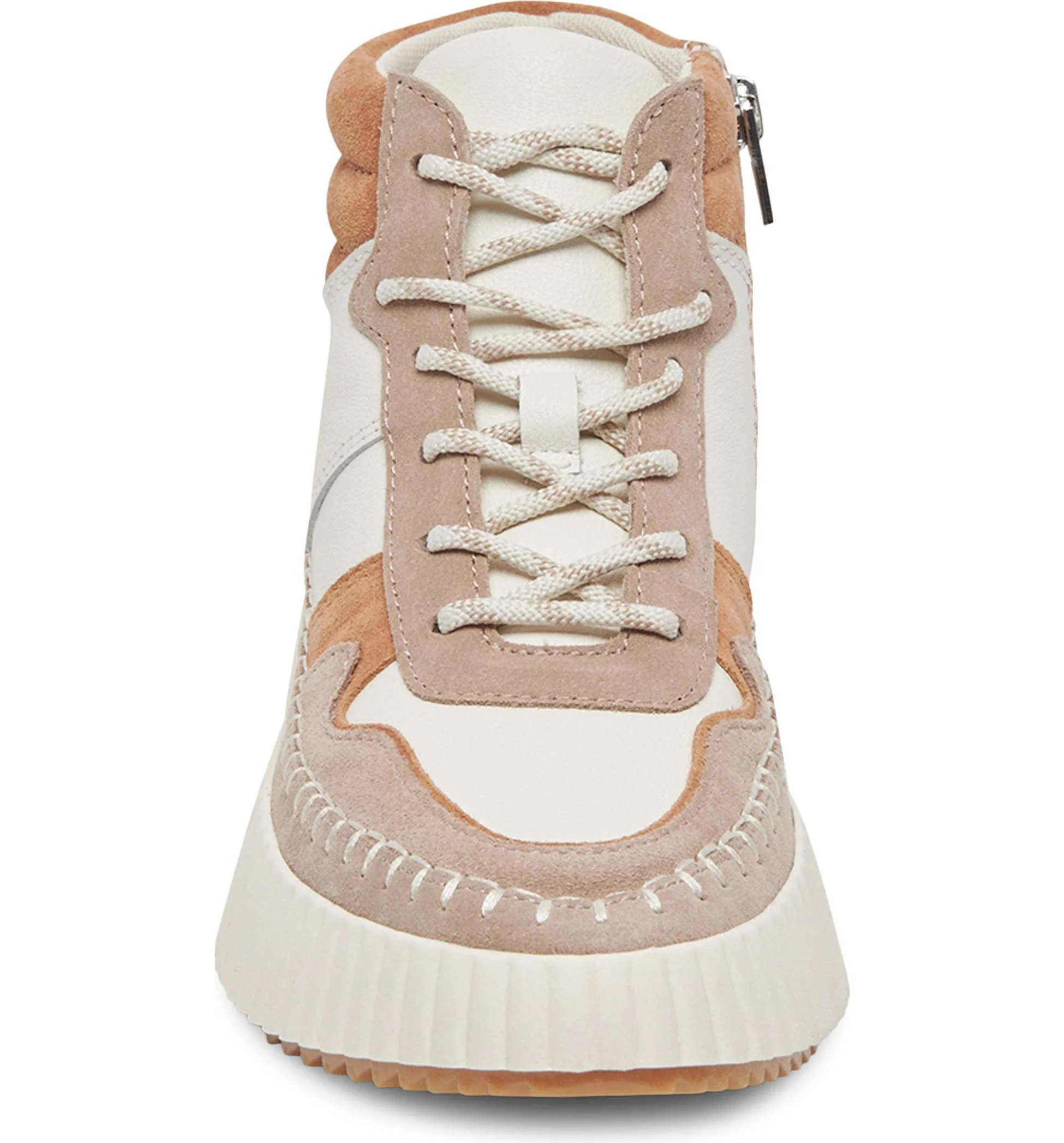 Dolce Vita Daley High Top Sneaker in Taupe Multi Suede