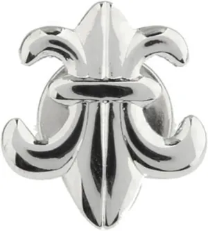 Fleur De Lis Lapel Pin  Refined and Timeless Design for Men, Versatile Accessory for Formal and Casual Attire