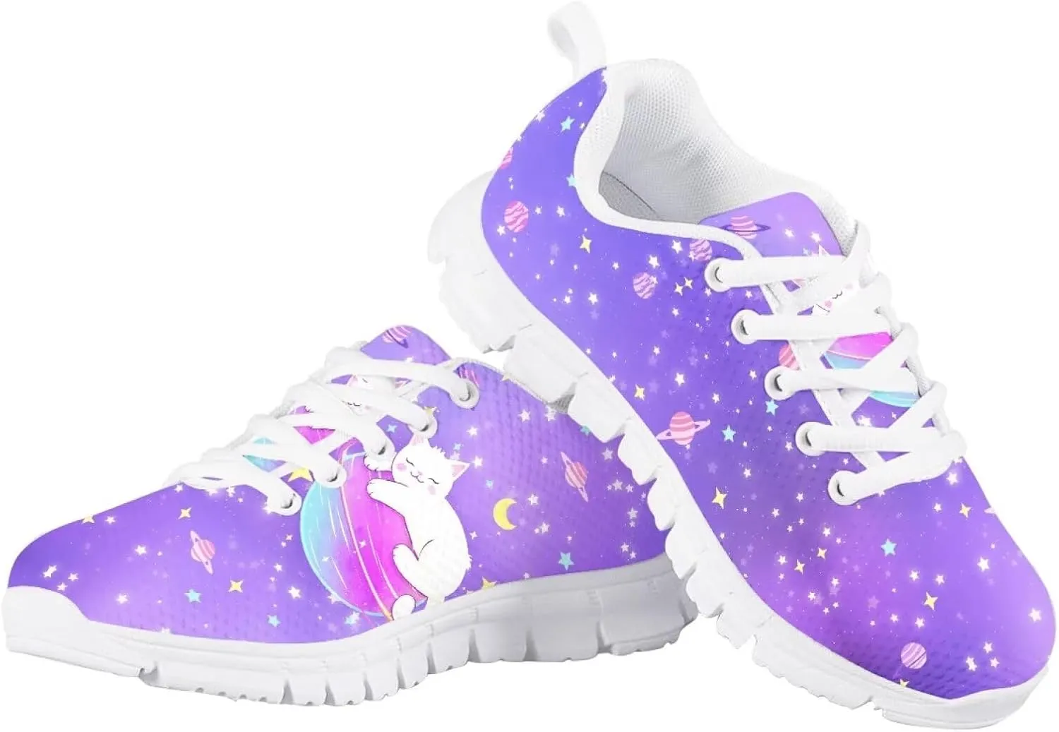 Forchrinse Cool Tiger Kids Sneakers for Boys Girls Running Tennis Sneakers Non Slip Canvas Sneakers Tiger Print Athletic Sport Shoes Lightweight