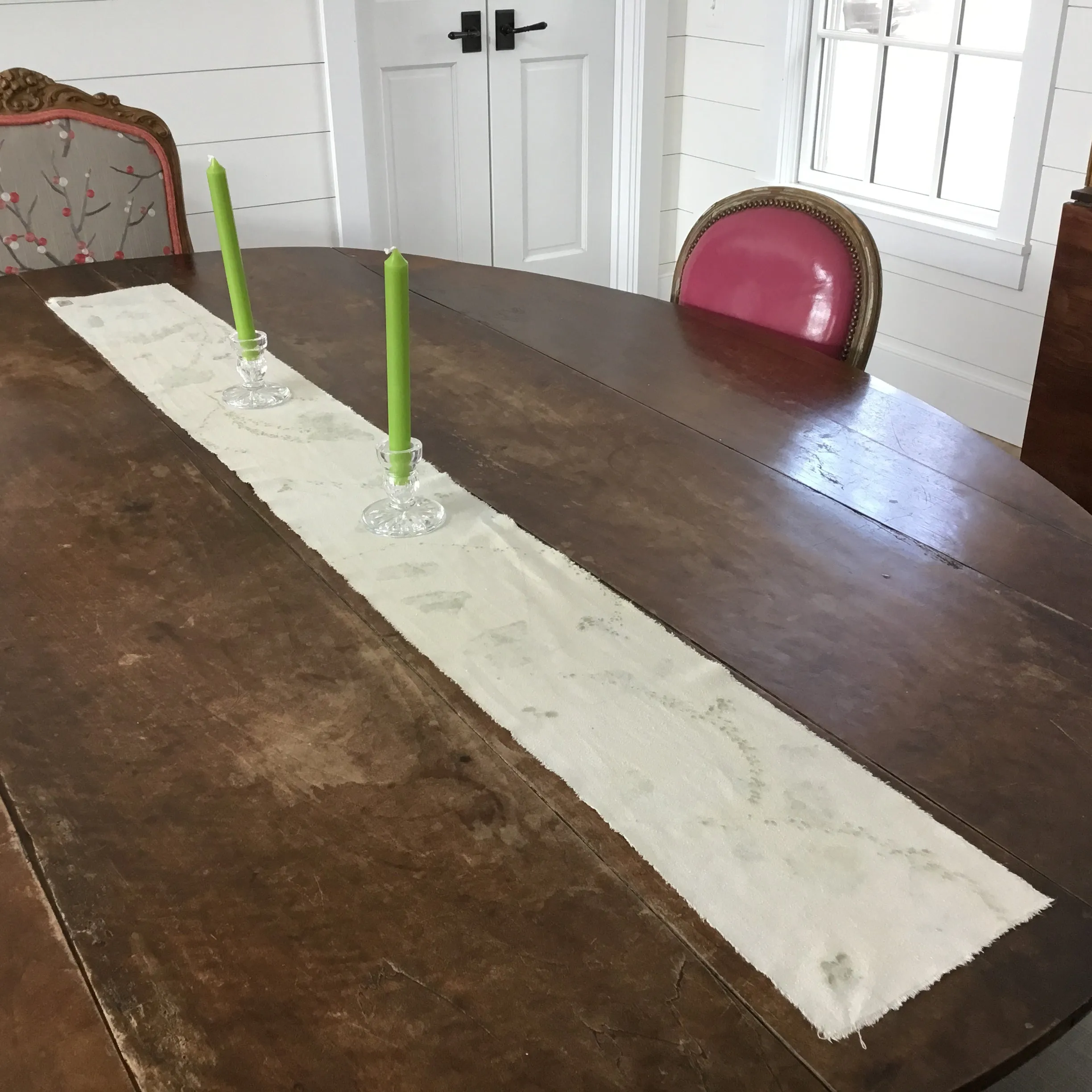 Garden Table Runner - 8" wide