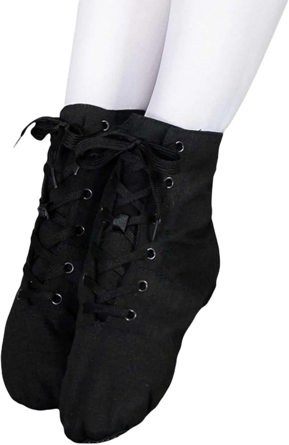 Girl Sneakers Unisex Kids Canvas Dance Shoes Jazz Shoes for Teens Girls Dance Boots Split Sole Ballroom Dancing Flat
