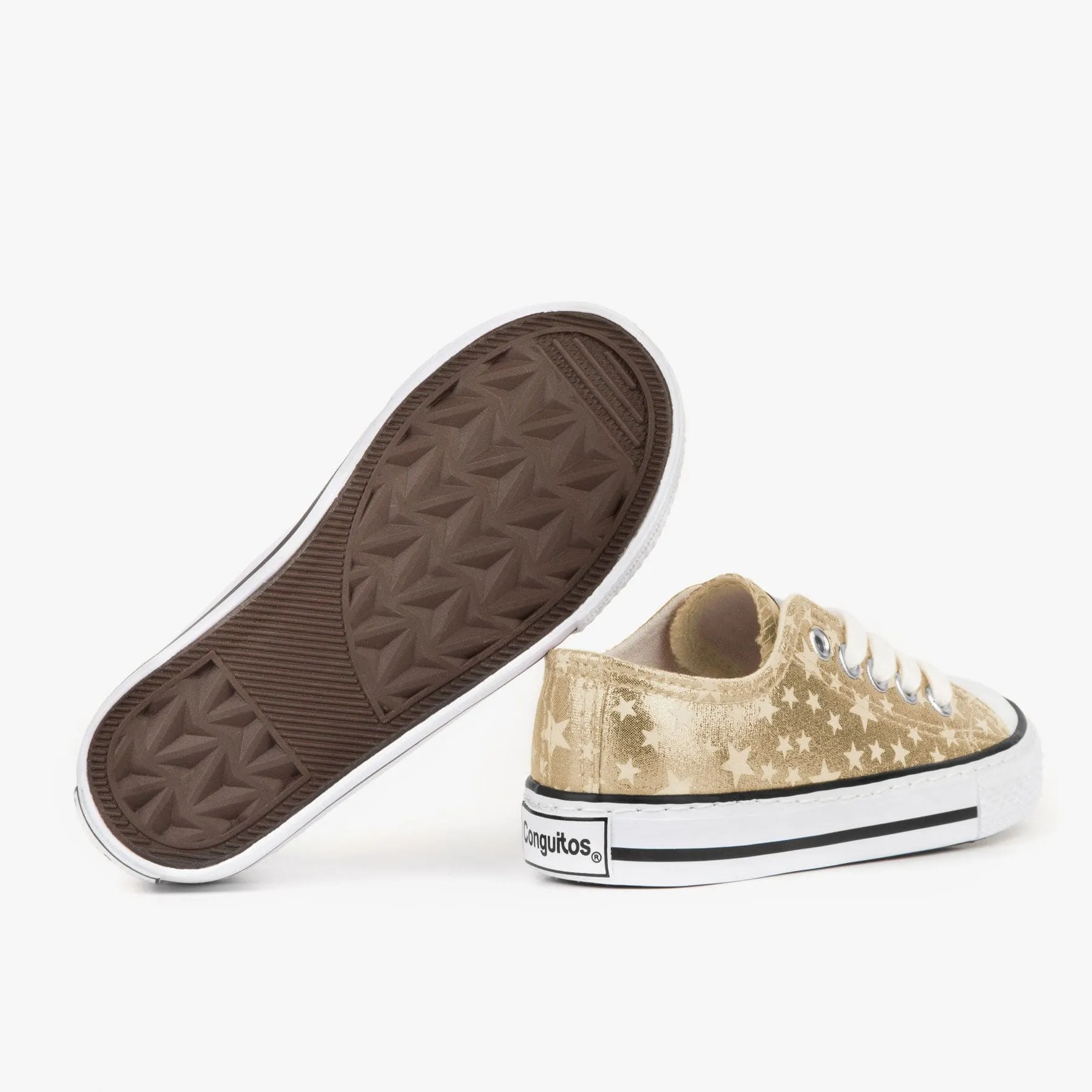 Girl's Platinum Stars Sneakers