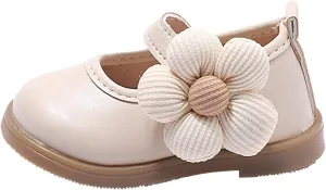 Girls Toddler Little Ballet Shoes Flower Girls Mary Jane Flat Dress Shoes Party Wedding School Toddler Girl Shoes