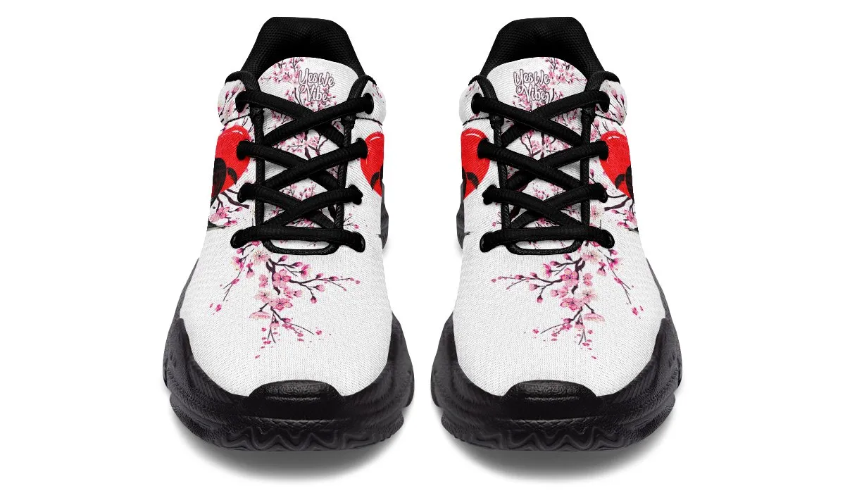 Glowing Koi And Cherry Blossom
