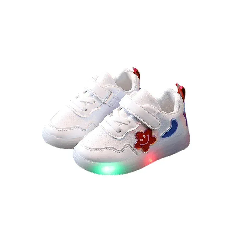 Glowing Sneakers Stars LED