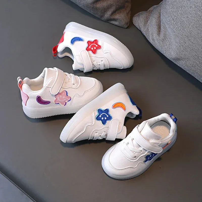 Glowing Sneakers Stars LED