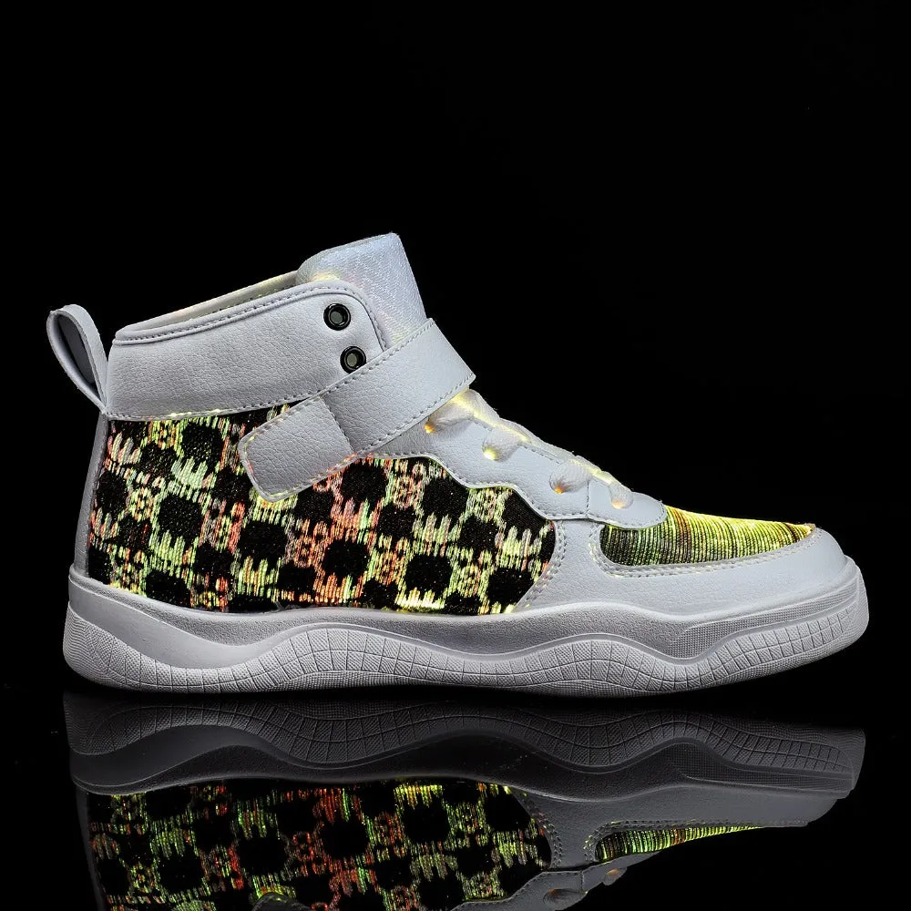 Glowing Sneakers USB Rechargeable Unisex Party Shoes
