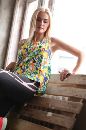 Graceful & Bold Women's Floral Print Tank