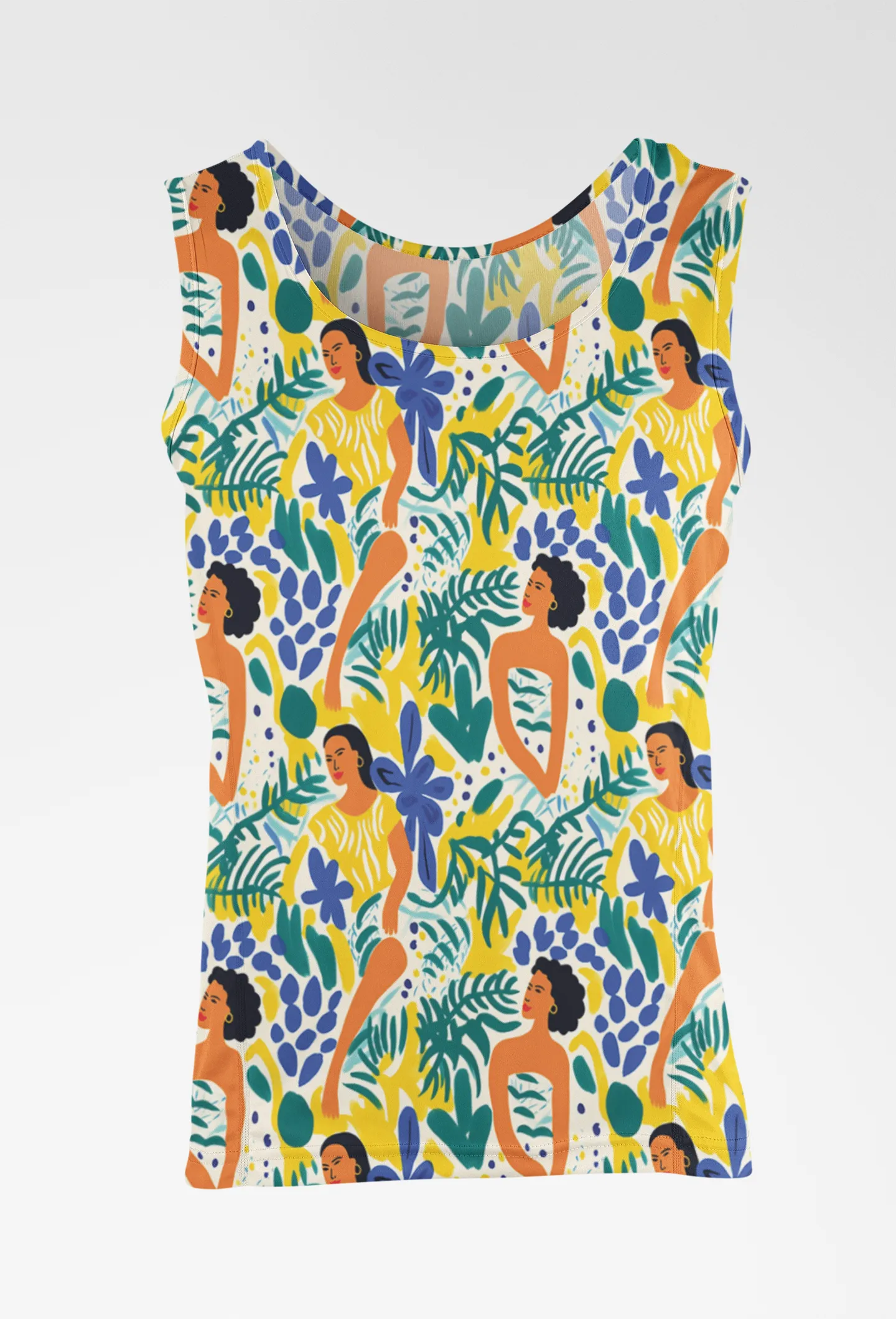 Graceful & Bold Women's Floral Print Tank