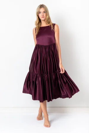 Graceful Satin Dress