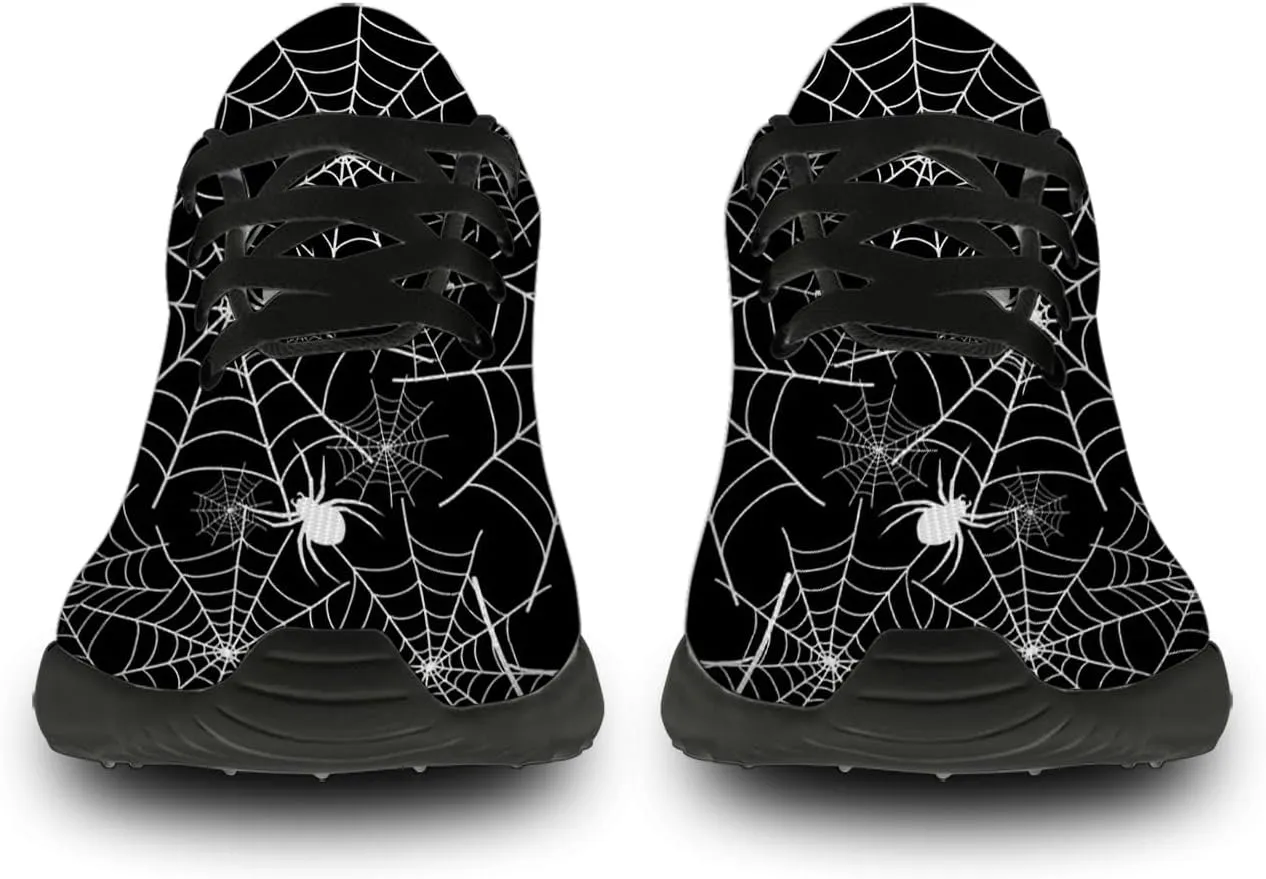 Halloween Shoes for Women Men Running Shoes Walking Tennis Sneakers Pumpkin Ghost Bat Shoes Gifts for Boy Girl
