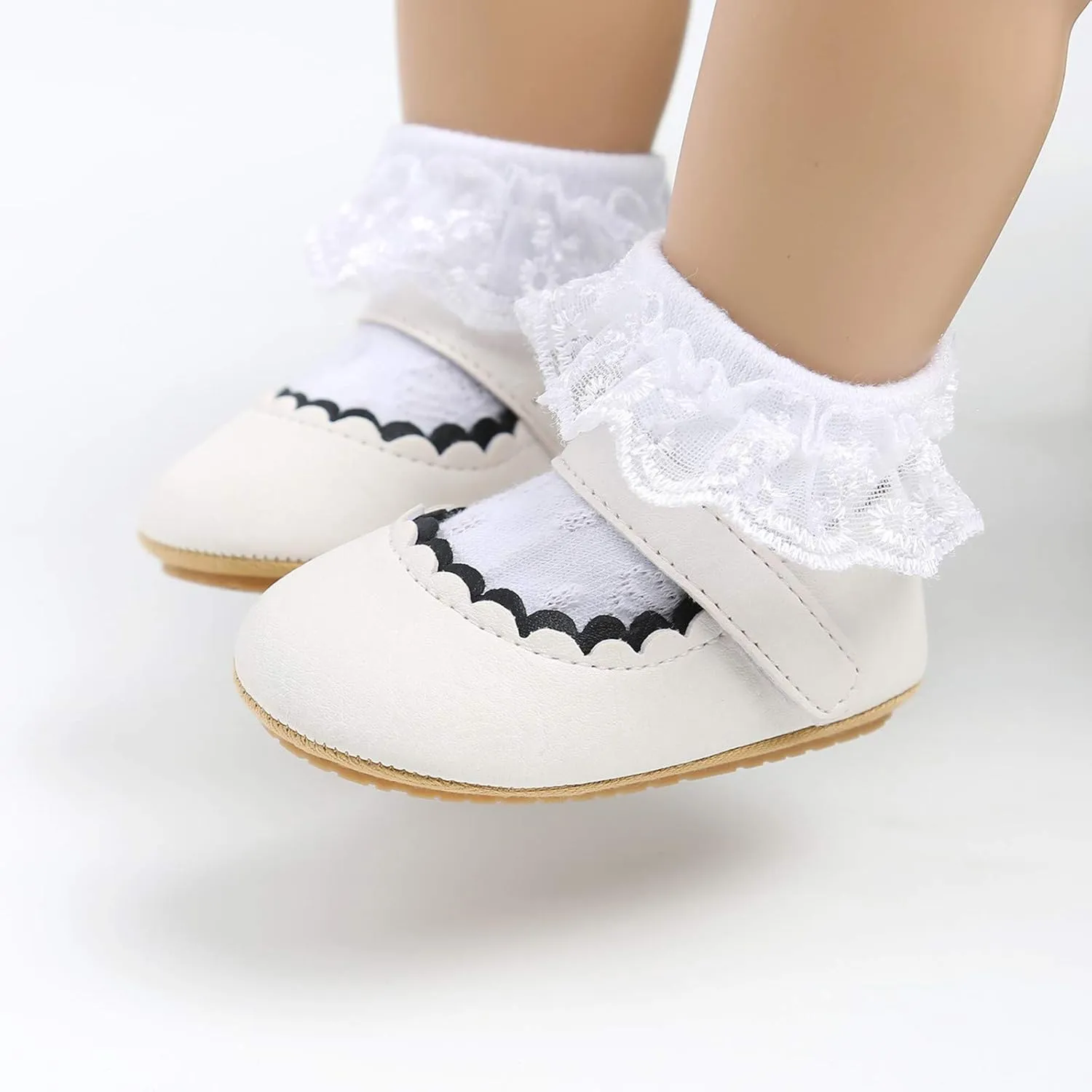 Headband Prewalker Walking Baby Soft Crown Girls Shoes& Boys Flat Baby Shoes Girl Walking