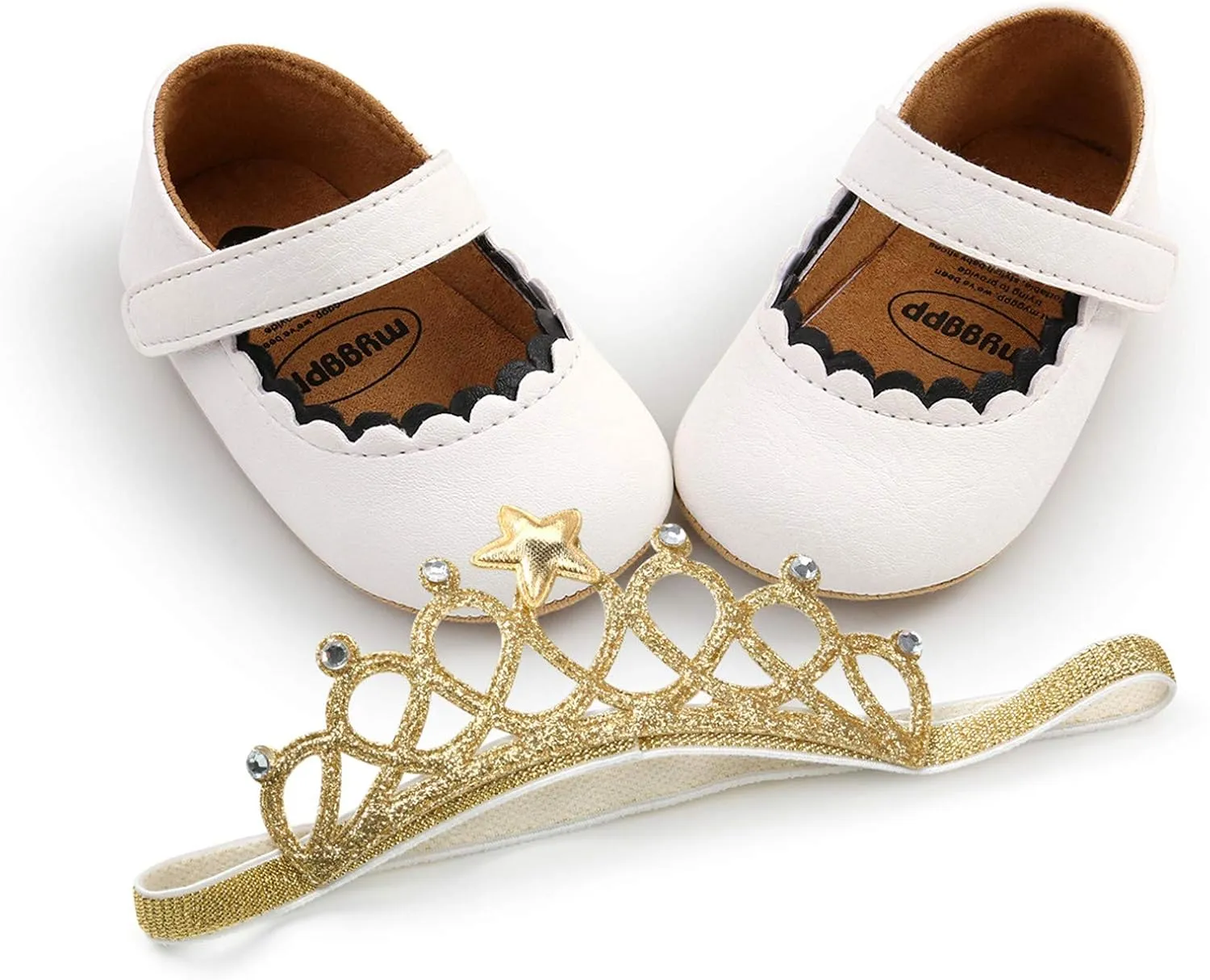 Headband Prewalker Walking Baby Soft Crown Girls Shoes& Boys Flat Baby Shoes Girl Walking