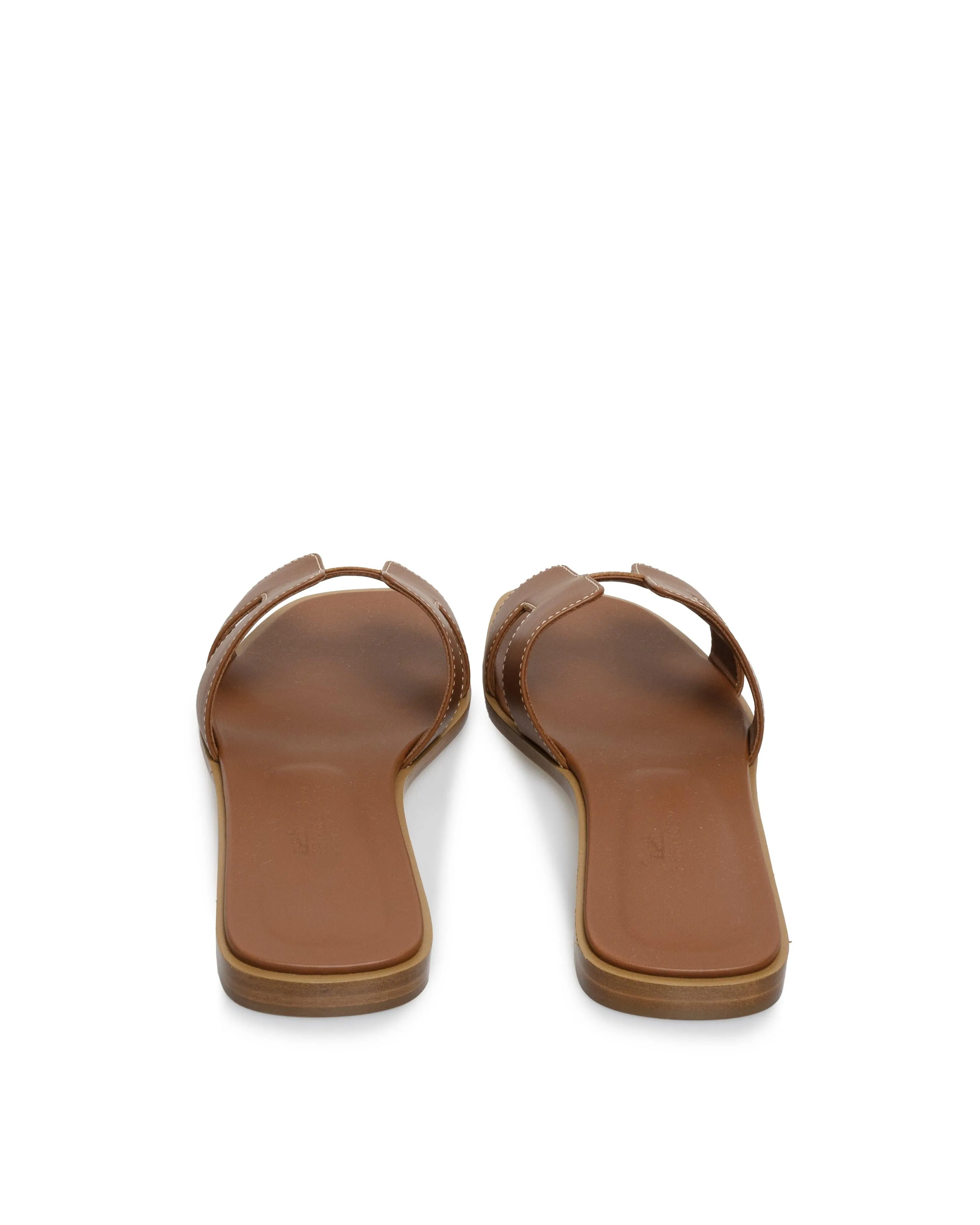 Hermes Oran Sandals Gold - Size 39 - 7832