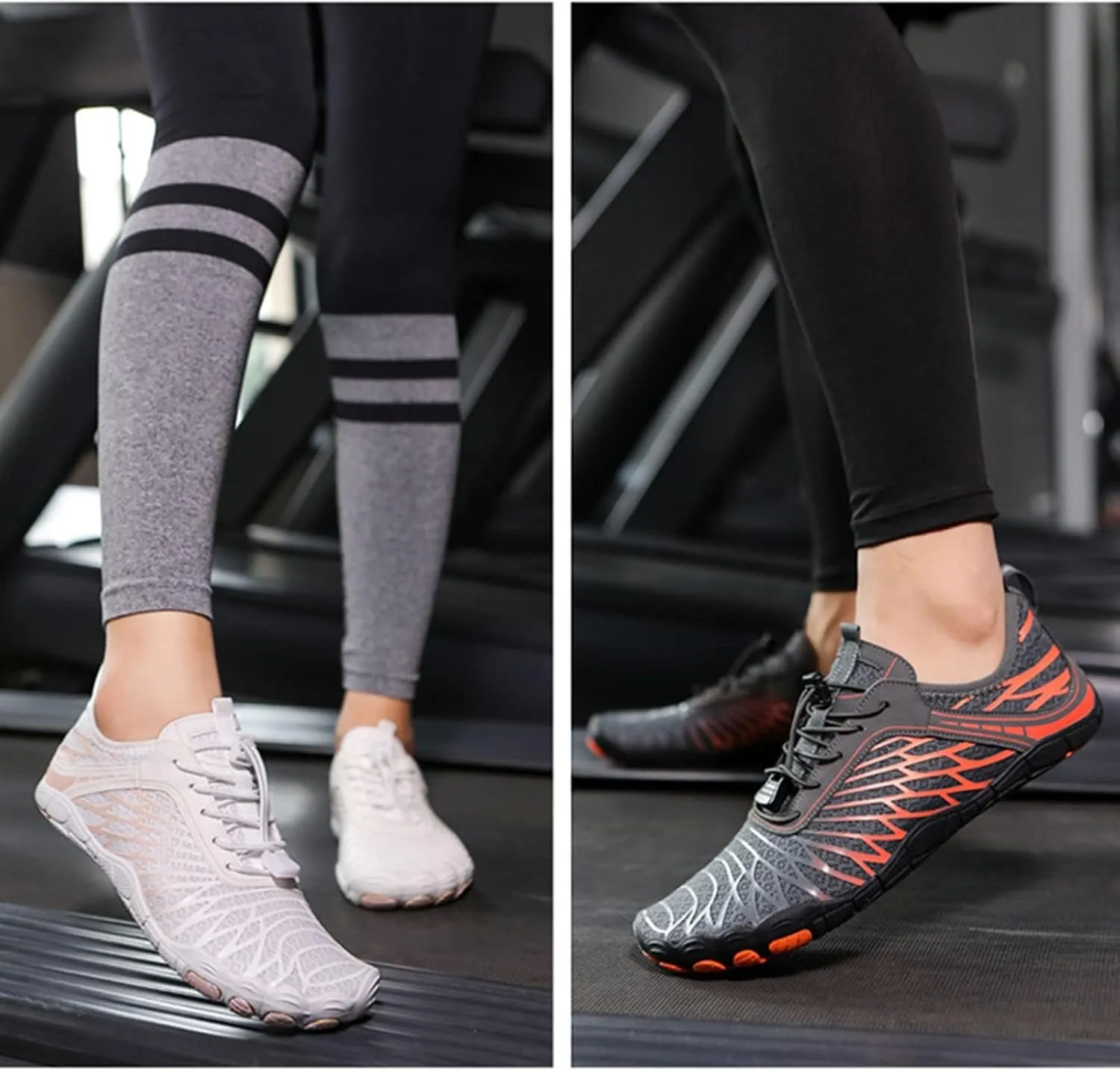 Hiking Footwear Women,Pro Barefoot Shoe,Wide Toe Box Healthy & Non-Slip Barefoot Shoes Unisex,Running Hike Shoes Women Men