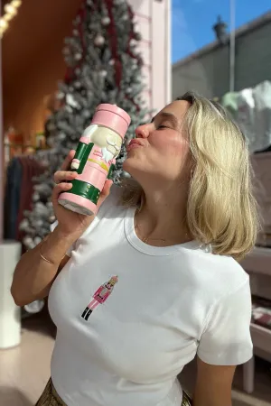 It's the Little Things Ribbed Baby Tee ~ Nutcracker