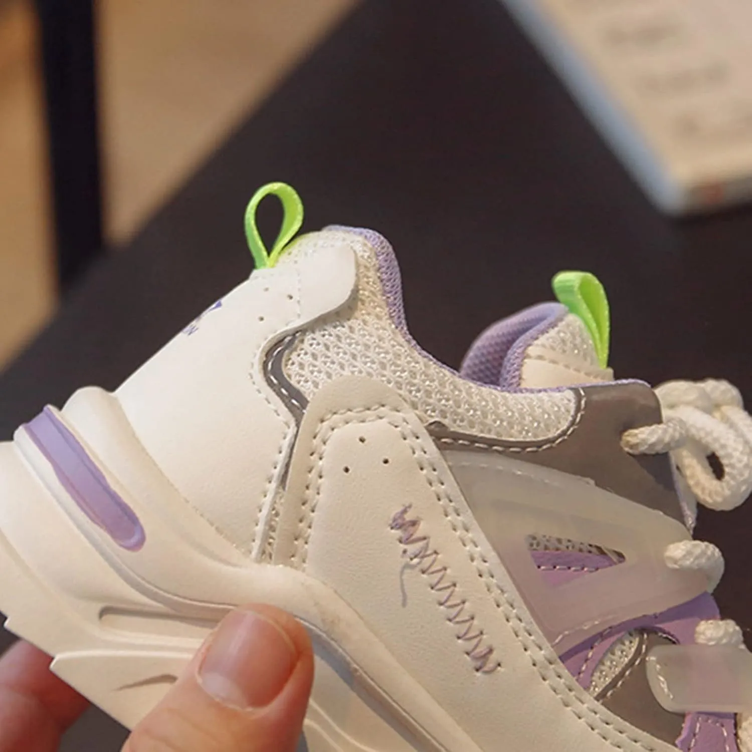 Kids Lace-Up Sneakers | Comfortable Running Shoes for Boys and Girls | Little Kid/Big Kid Mesh School Toddler Sneaker 9