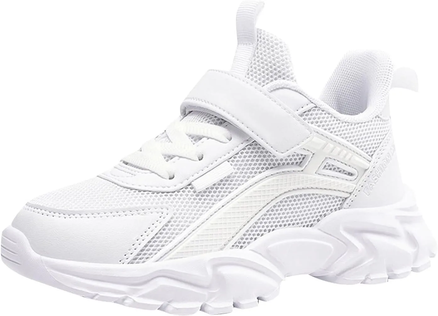 Kids Lightweight Fashion Sneakers Boys Girls Breathable Running Air Cushion Casual Walking Tennis Travel Shoes