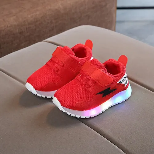 Kids Luminous Sneakers Children's Glowing Shoes Children's LED Light