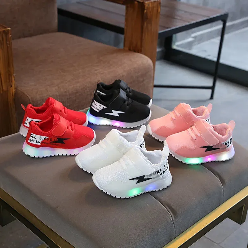 Kids Luminous Sneakers Children's Glowing Shoes Children's LED Light