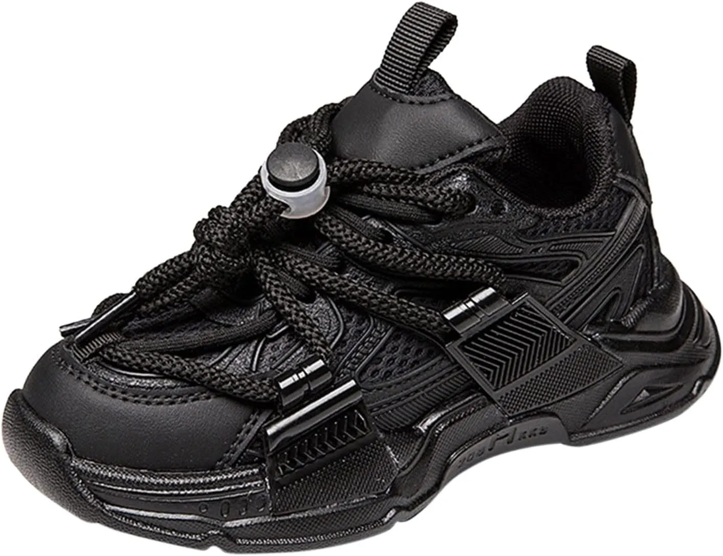 Kids Sneakers Fashion Tennis Shoes Lightweight Comfortable Lace-up Non Slip Breathable Casual Walking Sport Shoes