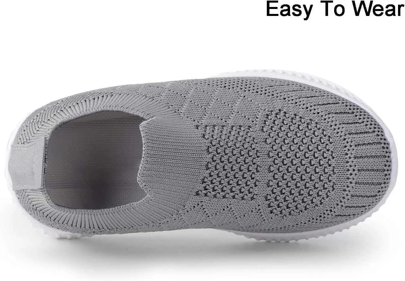 Kids Sneakers Girls' Sneakers Breathable Mesh Slip on Walking Shoes for Boys and Girls