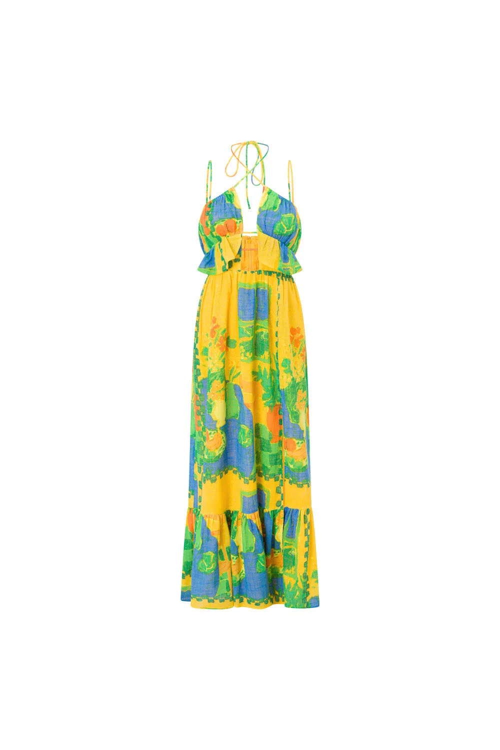 Leigh Dress - Morning Yellow