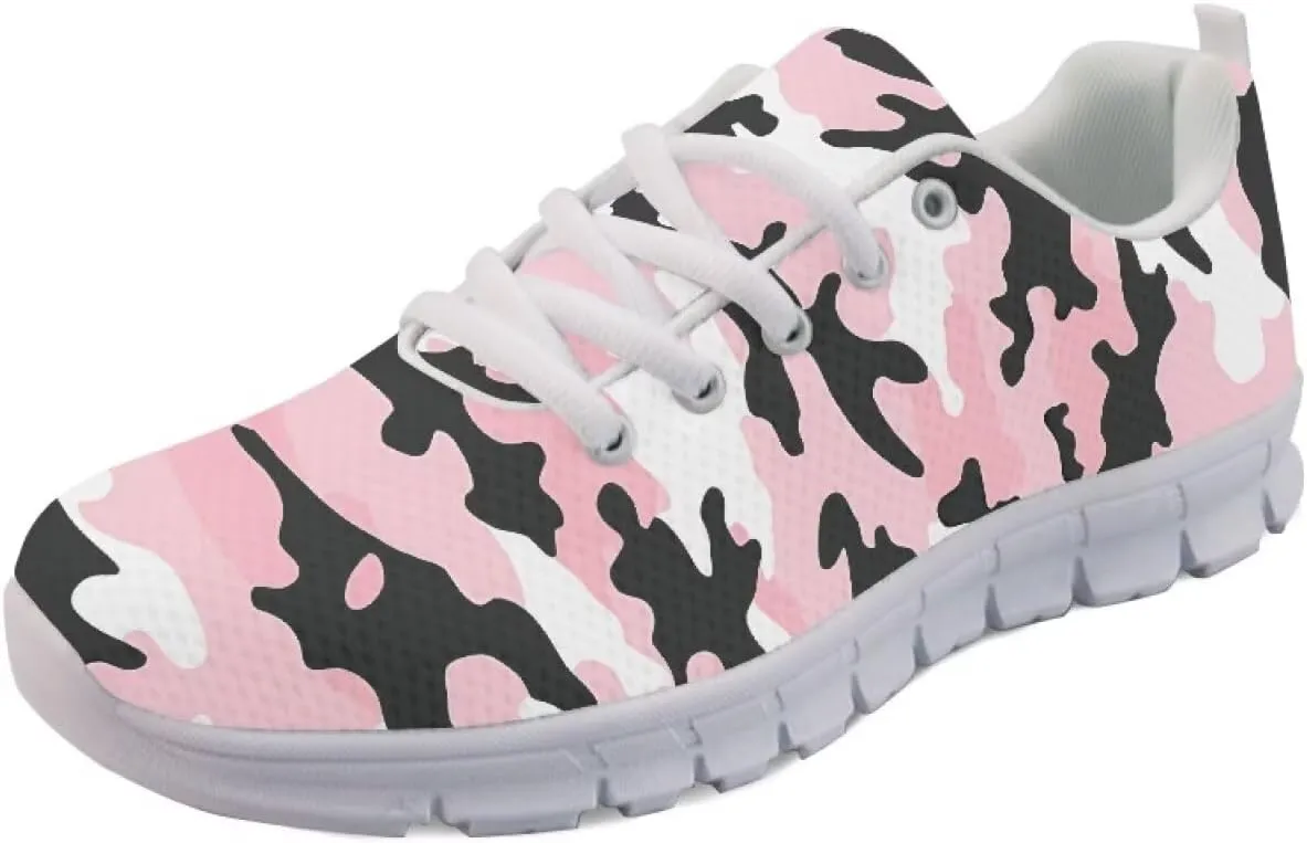 Lightweight Walking Sneakers Women Road Running Tennis Workout Athletic Shoes Non-Slip Breathable Work Shoes for Women Sneakers US 5-12
